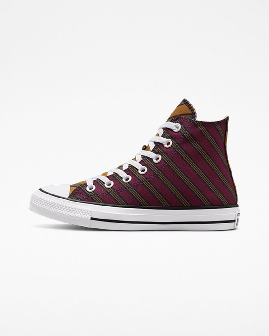 Men's Converse Chuck Taylor All Star Twisted Classics High Top Shoes Obsidian / Deep Burgundy | AU 3C58ED